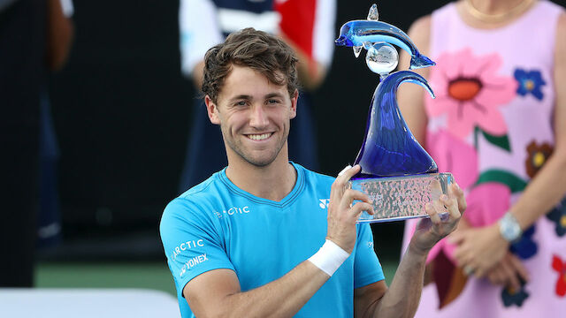 Ruud überholt mit 1. Hartplatz-Titel Djokovic