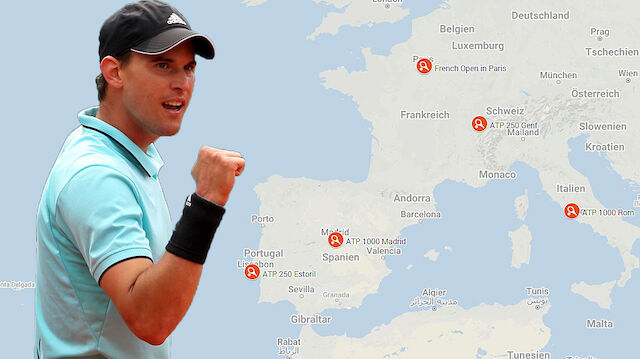 Dominic Thiems Fahrplan zu den French Open