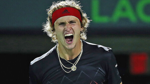Zverev im Finale von Miami