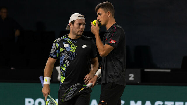 Erler/Miedler im Rotterdam-Viertelfinale out