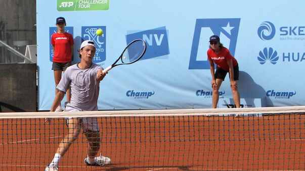 Schwärzler verliert Challenger-Debüt in Tulln