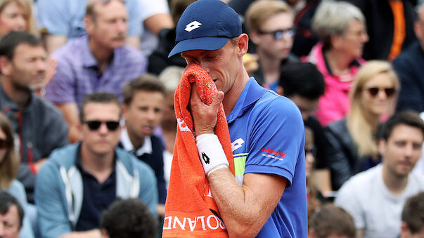Kevin Anderson muss in Rom aufgeben