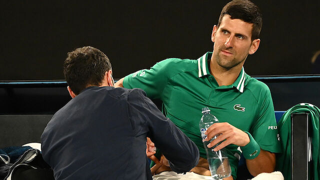 Djokovic mit Problemen gegen Fritz weiter