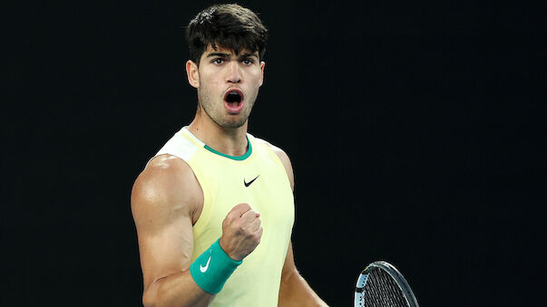 Carlos Alcaraz stürmt ins Viertelfinale der Australian Open