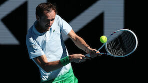 Australian Open: Medvedev verhindert Blamage in Runde eins
