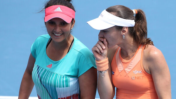 Hingis/Mirza stürmen ins Viertelfinale