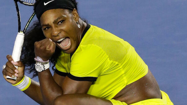 Serena Williams im Finale gegen Deutsche Kerber