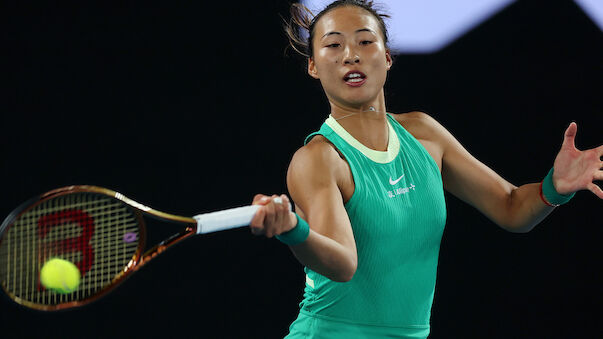 Chinesin Zheng komplettiert Melbourne-Halbfinale