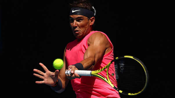 Rafael Nadal stürmt in die zweite Runde