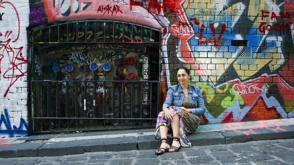 Tamira Paszek glänzt beim Shooting in Melbourne - Diashow