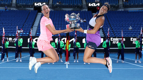 Mertens/Sabalenka holen Doppel-Titel