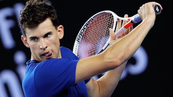 Thiem absolviert Training gegen Nadal
