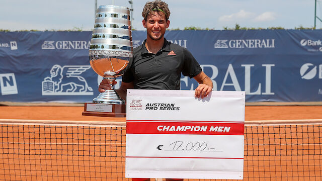 Dominic Thiem gewinnt Austrian Pro Series