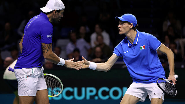 Sinner führt Italien ins Davis-Cup-Halbfinale