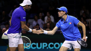 Sinner führt Italien ins Davis-Cup-Halbfinale