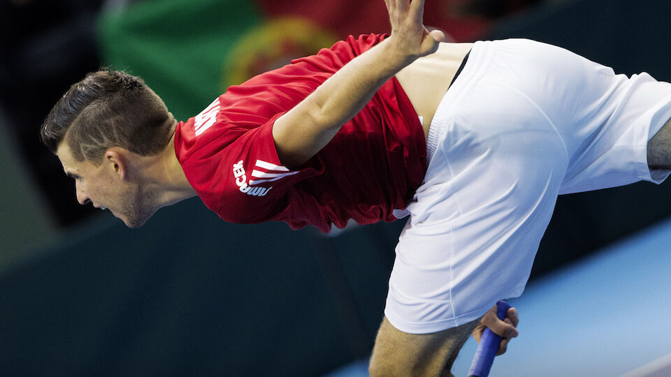 Die besten Bilder vom Davis-Cup-Duell Portugal-Österreich