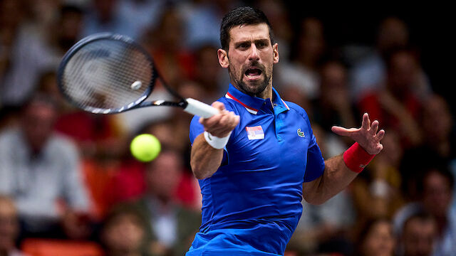 Djokovic führt Serbien ins Davis-Cup-Viertelfinale