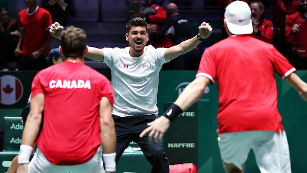 Davis Cup: Kanada erster Halbfinalist