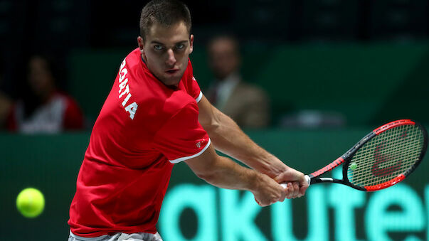 Davis Cup: Titelverteidiger Kroatien ausgeschieden