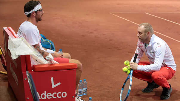 Gerald Melzer eröffnet Davis Cup in St. Pölten