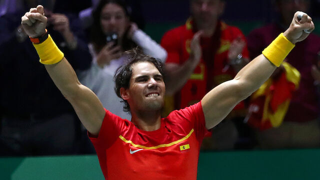 Davis Cup: Spanier bestreiten Finale gegen Kanada