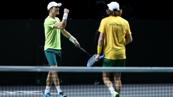 Vorjahresfinalist Australien steht im Davis-Cup-Halbfinale