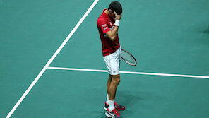 Davis Cup: Djokovic nach Doppel-Drama out
