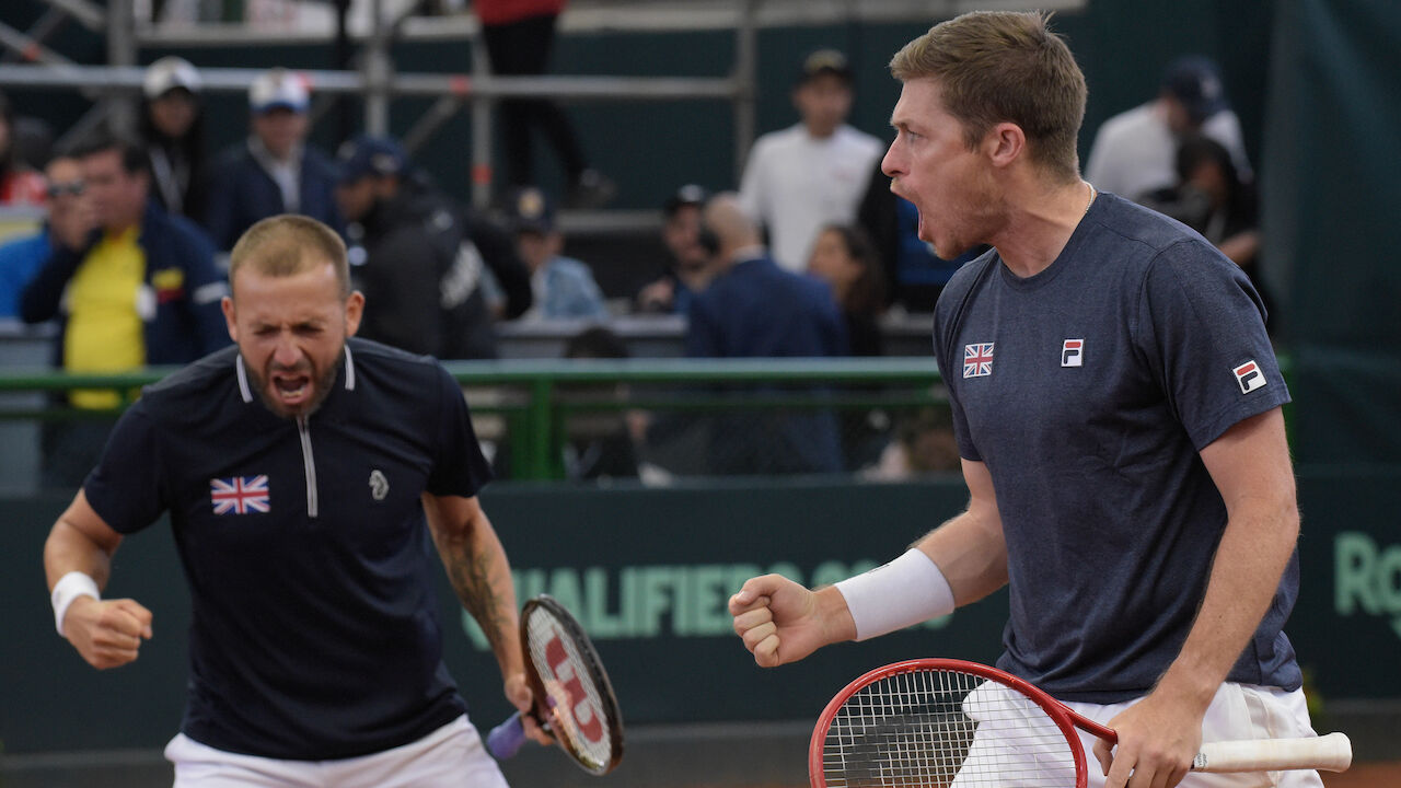 Vier gesetzte Teams in DavisCupQualifikation gescheitert