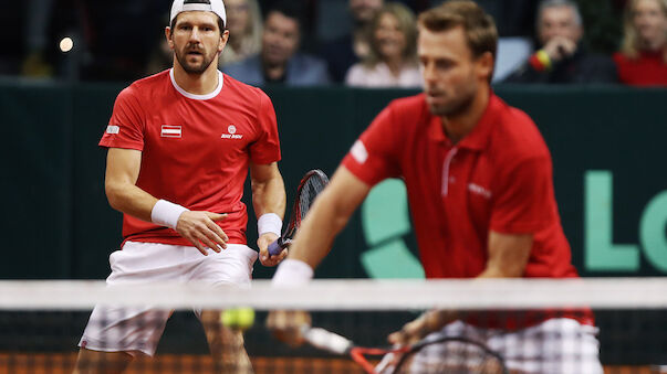 Marach/Melzer bringen ÖTV-Team mit 2:1 in Führung