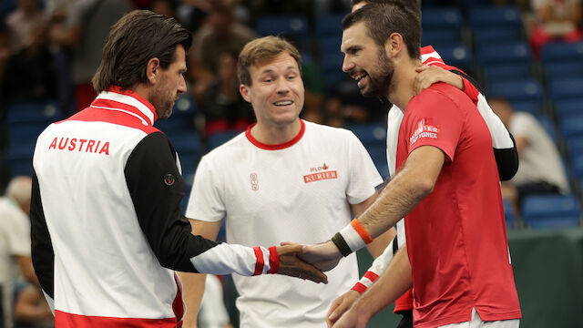 Hammerlos! Österreich im Davis-Cup-Finale gegen Italien