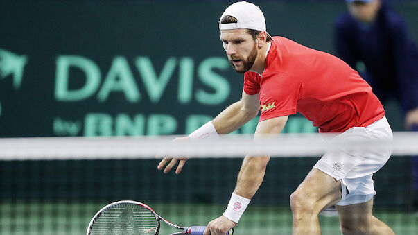 Davis Cup: Österreich mit Rumpf-Team nach Russland