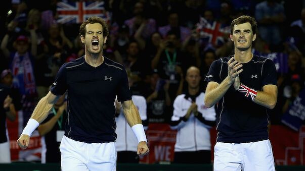 Murray-Brüder verkürzen gegen Argentinien