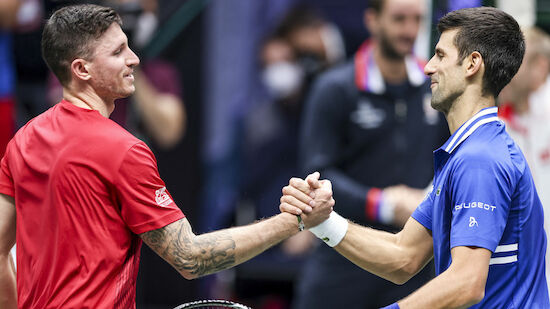 Novak gegen Djokovic chancenlos, ÖTV verliert