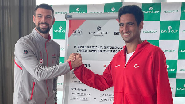 Davis Cup: Nur das Wetter bereitet Sorgen