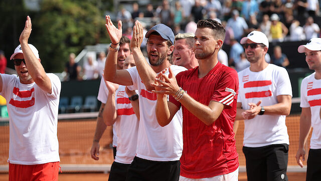 Davis Cup: Thiem & Co. müssen auf Hartplatz