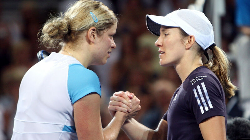 Kim Clijsters - Justine Henin (25 Duelle)