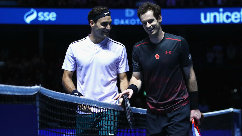 Roger Federer - Andy Murray (25 Duelle)