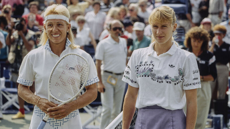 Martina Navratilova - Steffi Graf (18 Duelle)