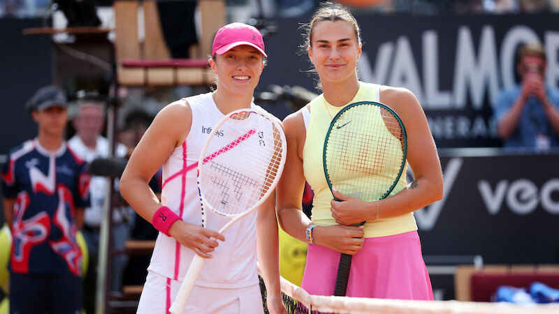 Iga Swiatek - Aryna Sabalenka (13 Duelle)