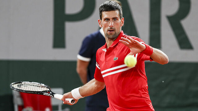 French Open: Djokovic souverän in der 2. Runde