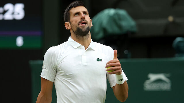 Djokovic in Wimbledon auf Jagd nach "Rekorden für Ewigkeit"