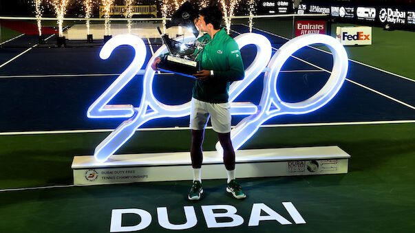 Novak Djokovic holt auch Titel in Dubai