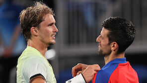 Djokovic befürwortet Zverev-Disqualifikation