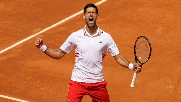Nach Abbruch: Djokovic eliminiert Tsitsipas in Rom