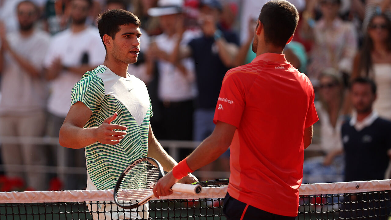 Tennis Alcaraz und Djokovic im Wimbledon-Duell um die Nummer 1
