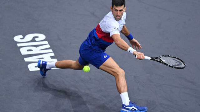 Djokovic kampflos im Viertelfinale von Paris
