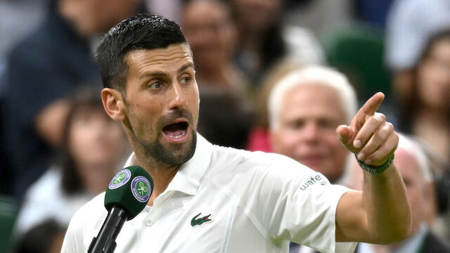 Nach Buh-Rufen: Djokovic richtet scharfe Worte an Publikum