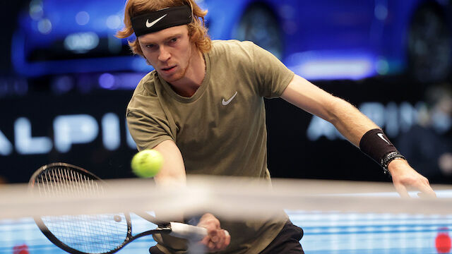 Rublev erster Finalist in Wien