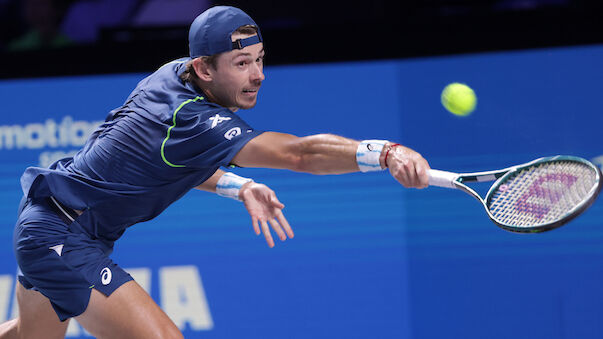 De Minaur nach Aufgabe im Viertelfinale