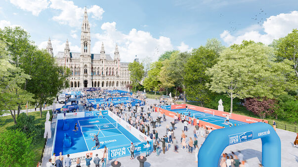 Magic Moments in the City: Tennis am Rathausplatz für alle